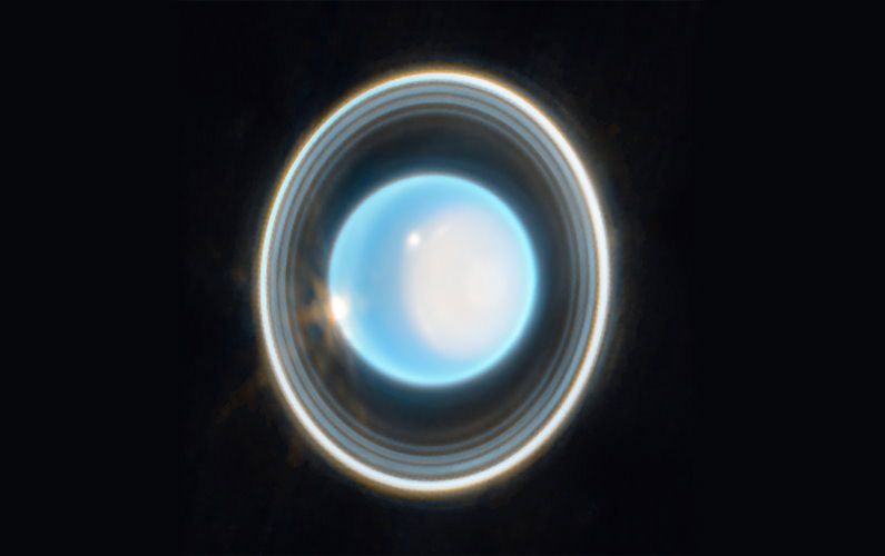 James Webb plonge sur Uranus