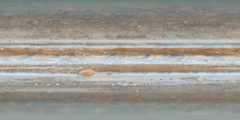 Carte de Jupiter