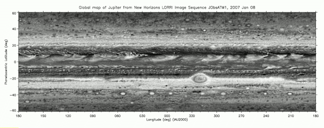 L'atmosphère de Jupiter